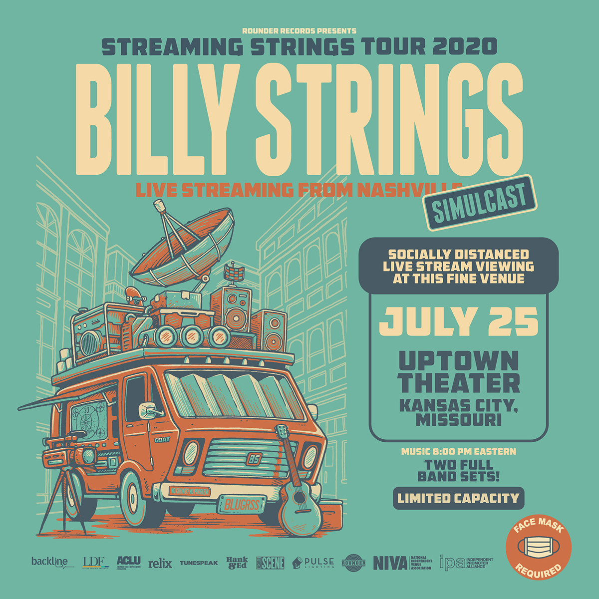 Billy Strings Summer Tour 2025 Pet Lebbie