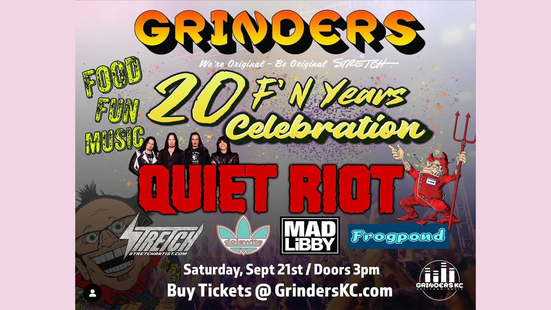 Concert Presales This Week Danielle Nicole, Grinders 20th Anniversary