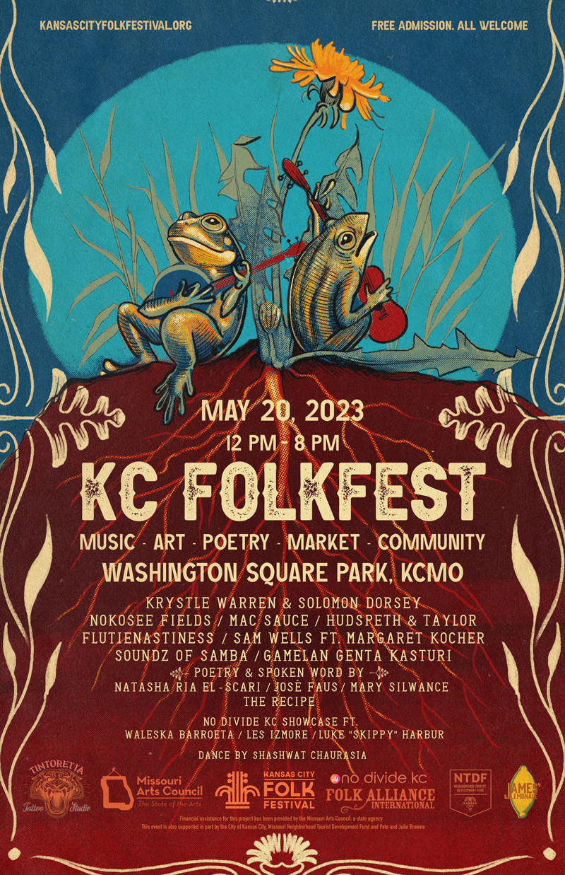 KC Folk Fest ft. Krystle Warren, Sam Wells & More at Washington Square Park