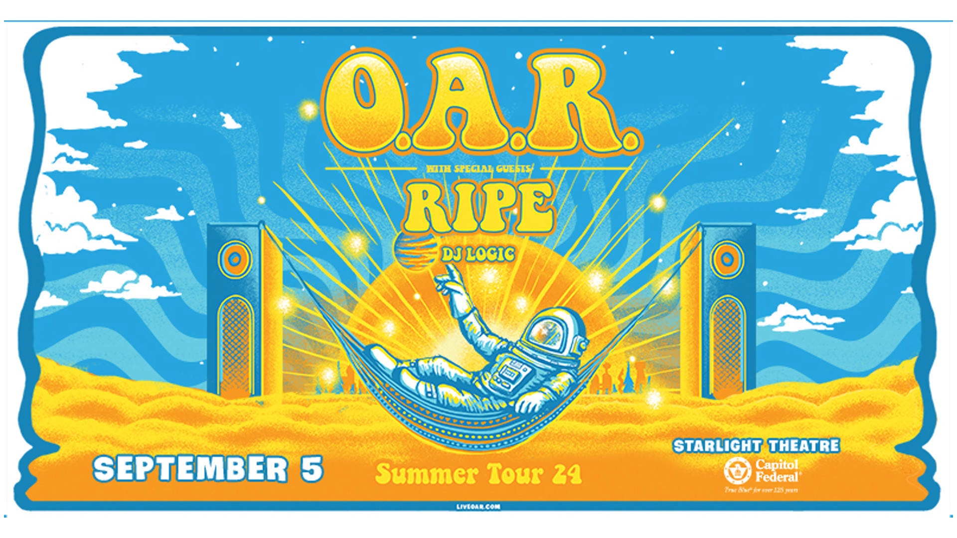Oarc Sticker Oar Band Logo